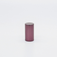 Flacon de parfum vide en verre rose de luxe de 5 ml avec pulvérisateur à pompe, remplissage par le bas et boîte