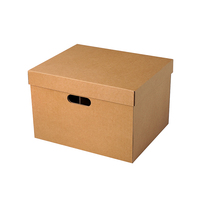 Caixas de Papelão Rígido com Divisórias em Grade e Alças, Caixas para Transporte de Garrafas de Leite com 12 Divisórias, Caixas para Transporte de Garrafas de Vidro
