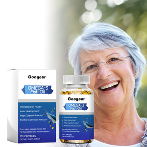 <span class=keywords><strong>Huile</strong></span> <span class=keywords><strong>de</strong></span> <span class=keywords><strong>poisson</strong></span> Oméga-3, 120 capsules, issue <span class=keywords><strong>de</strong></span> poissons marins pelagiques purs, formule <span class=keywords><strong>purifiée</strong></span>, complément alimentaire, OEM, étiquette privée personnalisable - Product Image 2