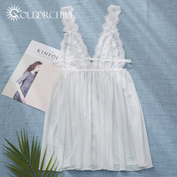 Sexy Fesses Tentation Passion 4 Ensembles Bébé Poupée Lingerie pour Femmes Dentelle Chemise Chemise De Nuit Robes De Nuit