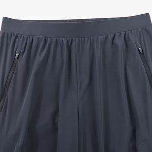 OEM Service Plus Size Casual Mid Waist Flat Front <b>Autumn</b> 100% Nylon Worsted <b>Fabric</b> Men's Sweatpants - Product Image 6