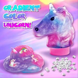 ชุดของเล่นโฟมสไลม์ยูนิคอร์นเรืองแสง Toysrunner Fluffy Galaxy สำหรับผ่อนคลายความเครียด เหมาะสำหรับทุกเพศ - Product Image 3