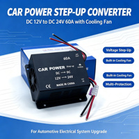 Convertisseur abaisseur de tension DC Senger 60A 12V/24V avec multiprотекcion, transformateur de puissance pour système audio automobile - Installation facile 1