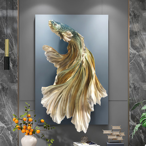 Quadri Decorativi Moderni di Lusso in Resina Douyu <span class=keywords><strong>per</strong></span> Ingresso, Soggiorno, Parete Dietro il Divano, Camera da Letto, Testata del Letto - Product Image 1