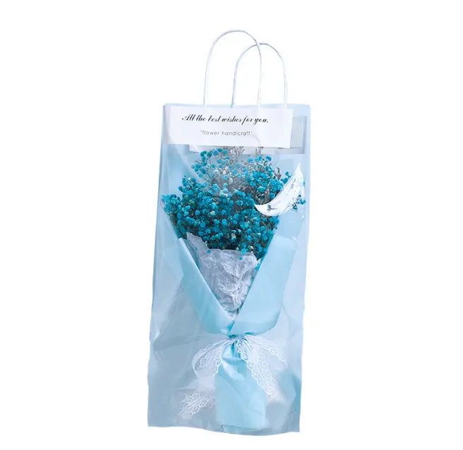 2024 new trend multiple color Gypsophila dried lavender flowers natural dried flowers for mother's day valentines day