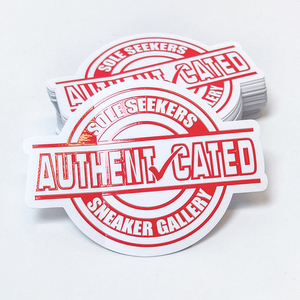 สติกเกอร์ไวนิลแบบด้านพิมพ์ลายตามสั่ง ป้ายไวนิลนูน 3 มิติ หนาพิเศษ เคลือบเงาเฉพาะจุด พิมพ์โลโก้ตามแบบที่กำหนด - Product Image 2