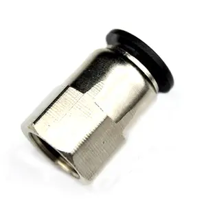 SDPSI1PC हवा पाइप फिटिंग पीसीएफ 4-12mm आयुध डिपो नली ट्यूब पुश में 1/8 "1/4" 3/8 "1/2" महिला धागा गैस त्वरित पीतल संयुक्त कनेक्टर