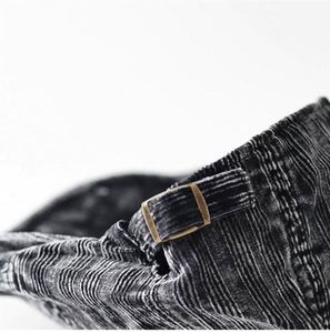 Gorro Newsboy de Pana Vintage Estilo Inglés para Otoño/Invierno, Unisex, Simple, Casual, Pana Desgastada - Product Image 6