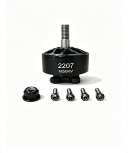Moteur brushless haute efficacité 2207 1800KV, faible consommation d'énergie, longue durée de vol, hélicoptère électrique RC DIY longue portée - Product Image 2