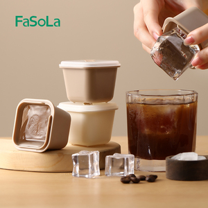 FaSoLa-bandejas para cubitos de hielo con tapa, Set de 6 unidades para hacer helados caseros con tapa - Product Image 5