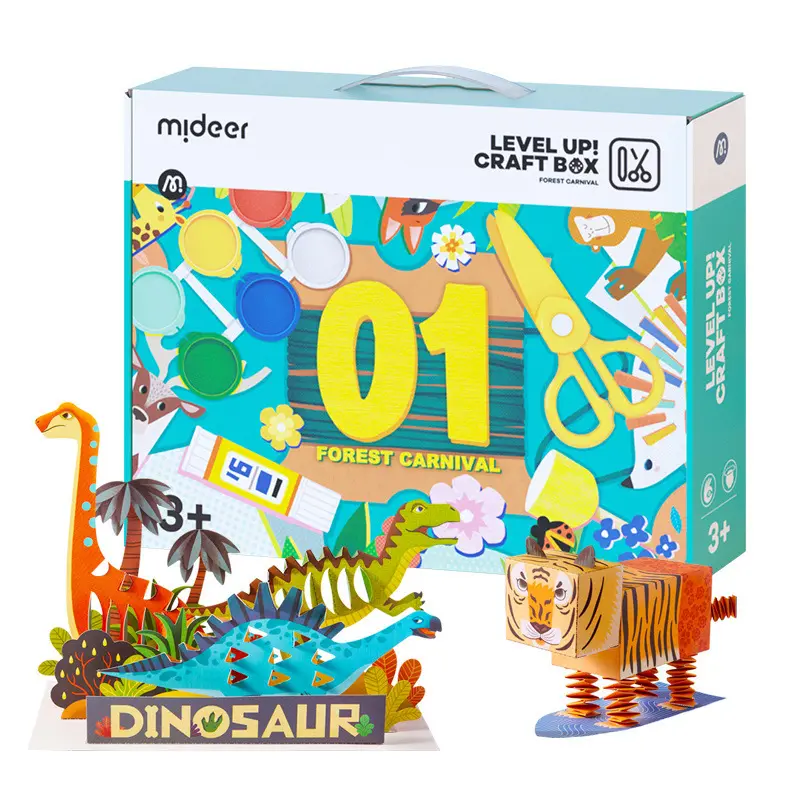 Benutzer definierte Bildung Kinder Geschenk Handbuch Tier DIY Origami 3D Origami Papier Falten Bastel karten Modell Spielzeug für Kinder