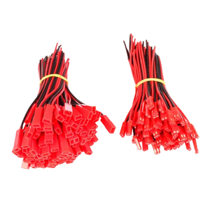 Steker Pengaman untuk Mobil 2-Pin Adaptor Inti Tembaga Biru Kabel Harness dengan Isolasi PVC 12V 150mm Kustom - Product Image 1