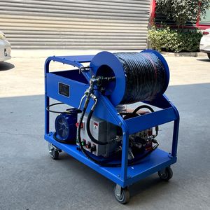 Nettoyeur de canalisations portable à jet d'<span class=keywords><strong>eau</strong></span> à 360 degrés, moteur électrique, ultra haute pression - Product Image 5