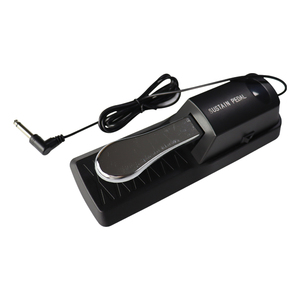 Pédale de sustain universelle noire pour piano numérique et clavier, pour clavier MIDI, <span class=keywords><strong>orgue</strong></span> électronique, <span class=keywords><strong>synthétiseur</strong></span> - Product Image 1