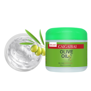 Vente directe Gel de <span class=keywords><strong>cire</strong></span> hydratante bord de maintien des cheveux contrôle instantané 4C perruque de cheveux tresse soignée <span class=keywords><strong>cire</strong></span> de cheveux <span class=keywords><strong>à</strong></span> l'huile d'olive - Product Image 1