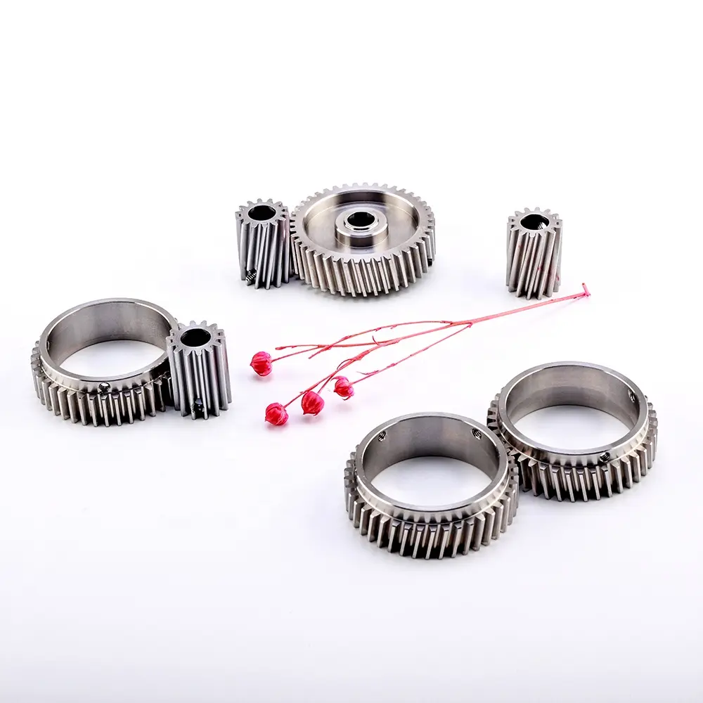 Transmission factory custom heat-resistant spur gear Custom steel spur gear Mute stainless steel gear