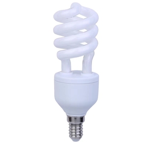 Bombilla CFL Tricolor de Alta Calidad, 9W 11W, E14 Espiral, 6500k, Ahorro de Energía - Product Image 4
