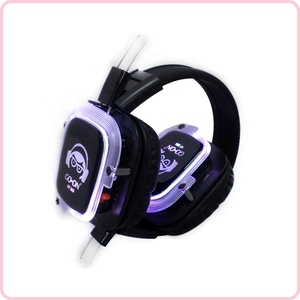 Giáng sinh mùa kỳ nghỉ im lặng Disco headphone với 3 kênh và tuyệt vời đèn LED - Product Image 6