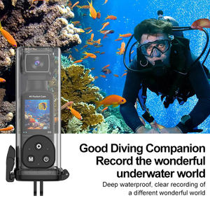 Caméra d'action de poche K1F 5K WIFI étanche vision nocturne grand angle caméra de sport portable pour le cyclisme rotation à 270 degrés 128 Go - Product Image 4