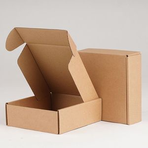 Nouveauté petites boîtes d'expédition personnalisées <span class=keywords><strong>E</strong></span> flûte carton ondulé boîtes d'abonnement 7x5x2 boîte d'expédition - Product Image 5