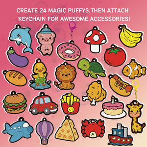 Papier texturé en mousse magique, dessin 3D, éponge en cellulose, texture en mousse pour les arts, les gribouillis - Product Image 2