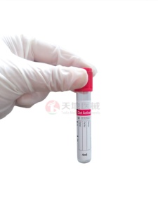 Provetta per Raccolta Sangue in Vetro PET Monouso con Tappo Rosso Antiperdita, Attivatore del Coagulo, 2-10ml 13*75mm per Uso Laboratorio - Product Image 6
