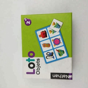 Personnalisé en gros impression de jeux de cartes éducatifs de bonne qualité jeu de cartes à jouer pour les enfants - Product Image 3