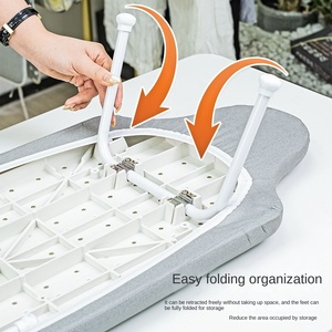 Petit support de planche à repasser de bureau peu encombrant Mini <span class=keywords><strong>cintre</strong></span> à repasser domestique avec fonctionnalités de <span class=keywords><strong>repassage</strong></span> peu encombrantes - Product Image 2