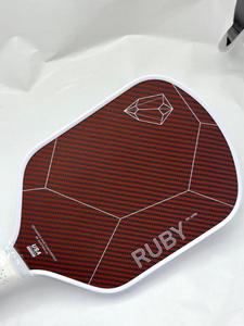 Rekabet seviyesi 16mm siyah elmas termoform Kevlar Pickleball <span class=keywords><strong>Paddle</strong></span> siyah kırmızı Kevlar <span class=keywords><strong>Paddle</strong></span> Pickleball ekipmanları için - Product Image 2