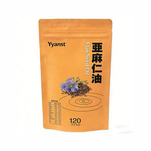 Huile de lin de marque privée de haute qualité, essentielle pour la santé, renforce l'immunité et soutient la santé cardiovasculaire, en gélules. - Product Image 1