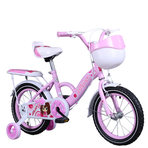 Bicicleta Infantil con Adhesivo de Logotipo Personalizado OEM, Bicicleta Infantil Hermosa de 12, 14, 16 y 18 Pulgadas <span class=keywords><strong>para</strong></span> Niños de 4 a 7 Años con Ruedas de Entrenamiento - Product Image 1