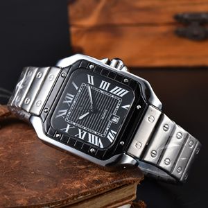 <span class=keywords><strong>Reloj</strong></span> <span class=keywords><strong>de</strong></span> Pulsera Cuadrado <span class=keywords><strong>de</strong></span> Acero Inoxidable para Hombre, <span class=keywords><strong>de</strong></span> 3 Agujas, con Calendario y Segundero, <span class=keywords><strong>de</strong></span> Cuarzo, Venta al por Mayor del Fabricante - Product Image 1