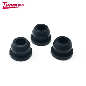 OEM custom geleidende rubber afdichting stopper cap silicone rubber caps seals rubber stopper