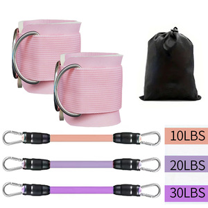 Knöchel widerstands bänder mit Manschetten <span class=keywords><strong>3</strong></span> verschiedene Ebenen Widerstands bänder Knöchel bänder für Glute Training Kickbacks Hip Home Gym Verwendung - Product Image 2