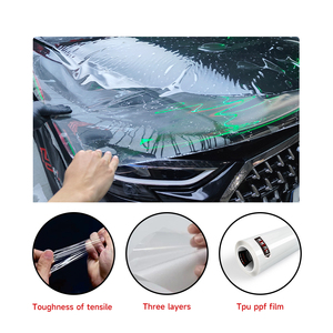 HOHOFILM - Película Protectora de Pintura Transparente de TPU de 7,5 mm, Autoregenerable, Hidrófuga, Antiarañazos, con Acabado Brillante Ópticamente Transparente - Product Image 5