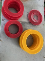 Blocs de bagues en élastomère thermoplastique polyuréthane (PU) OEM avec dureté de 50 à 95 Shore, diamètre de 1 à 50 mm, fonction d'étanchéité