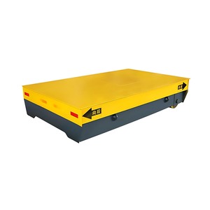 Factory Floor Operations Electric Transfer Cart 10T 20T 30T Anti-Slip Platform Trackless Transfer Cart for <strong>Material</strong> <strong>Transport</strong> - Product Image 1