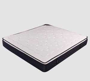 Matelas à ressorts ensachés 23 cm, tissu tricoté, latex naturel, bordure en velours, mousse haute densité, emballage en rouleau, taille Queen - Product Image 3