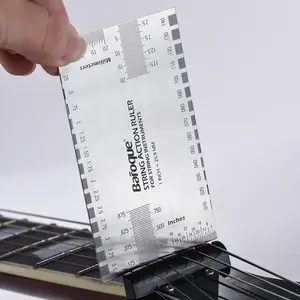 Outil de jauge de règle d'<span class=keywords><strong>action</strong></span> pour cordes baroques In/mm pour guitare basse <span class=keywords><strong>mandoline</strong></span> banjo - Product Image 4