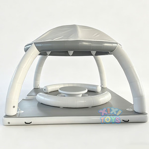 Plataforma Flotante Inflable Resistente XIXI con Toldo, Isla Flotante para Descanso en el Agua con Sofá y Sillón - Product Image 4