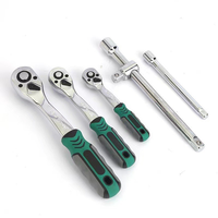 Juego de Llaves de Tubo Profesionales Cr-V de 216 Piezas, Kit de Herramientas Manuales para Mecánicos de Automóviles, Juego de Herramientas para Reparación y Mantenimiento de Automóviles