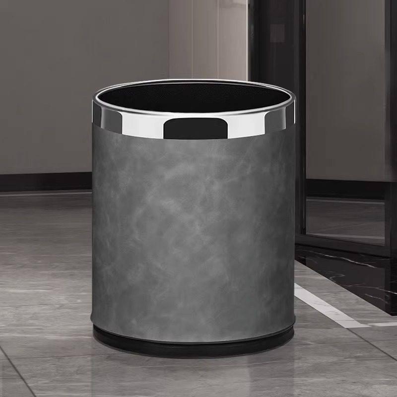 10L Industrial Gray with Silver Ring