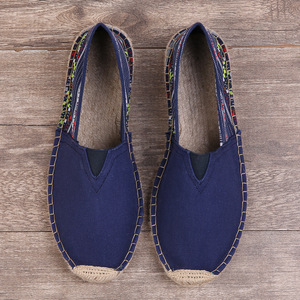 Chaussures mocassins pour hommes à livraison rapide, espadrilles décontractées en toile, chaussures plates décontractées en toile, nouvelle vente chaude - Product Image 4