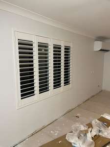 Volets de fenêtre intérieurs de haute qualité en gros Volets de plantation extérieurs Volets de fenêtre en <span class=keywords><strong>PVC</strong></span> respirant Volets aveugles de Chine - Product Image 4