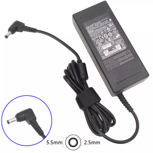อะแดปเตอร์แล็ปท็อปที่ชาร์จไฟ19V 4.74A 90W สำหรับ A43s A55v K55v X450 V450 A45 K45 F88 A40JY/JZ A42F /jb/jc/ F70 F8 - Product Image 3