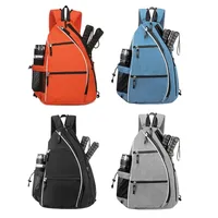 Vente en gros PROMO sac à dos réversible étanche pickleball pagaie personnalisé polyester hommes femmes sac de sport portable