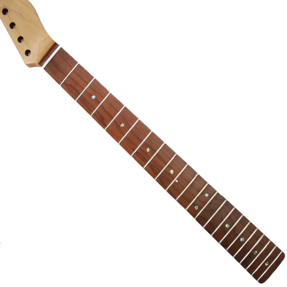 21 Fret Gerösteten Ahorn Gitarre Neck mit alabone dot inlay (N112)