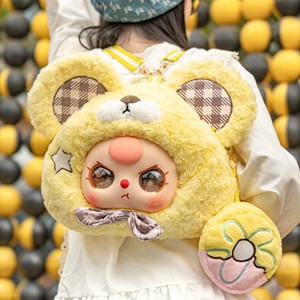 Official Baby Three Fairy Tale Big Head Plush Doll Blind <b>Box</b> Series Backpack <b>Birthday</b> <b>Gift</b> Merchandise - Product Image 1