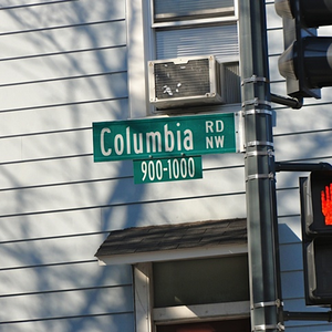 علامة اسم شارع شارع ، فيلم عاكس عالي علامات السلامة المرورية على الطرق لوحة إشارة تحذير الطريق فارغة في الهواء الطلق - Product Image 6