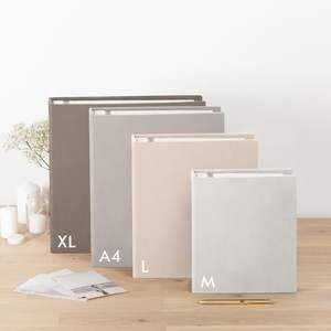 Álbum de Fotos Personalizado de Lujo con Logotipo Personalizado, Álbum de Fotos de Boda de Terciopelo con Fundas, Diseño Grabado - Product Image 4